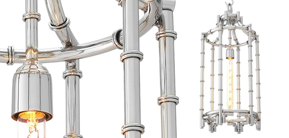 Люстра Eichholtz Lantern Vasco Steel - Loft-Concept в Самаре
