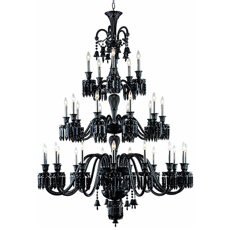 Люстра BACCARAT Zenith Midnight Chandelier 35 Черный в Самаре | Loft Concept 