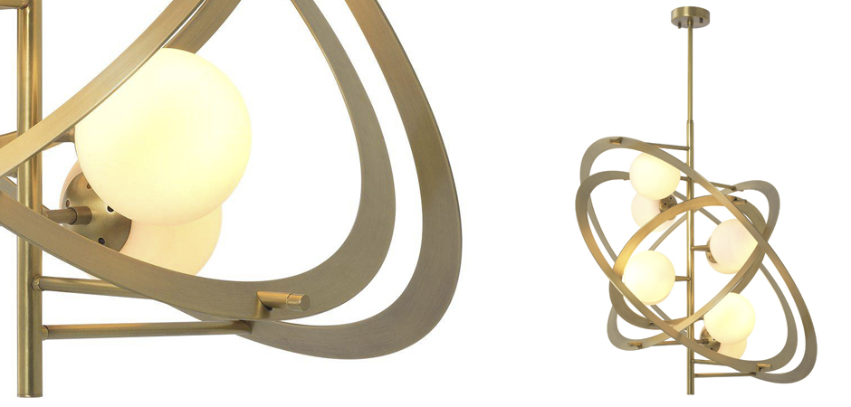 Люстра Eichholtz Chandelier Space Люстра Eichholtz Chandelier Space - Loft-Concept в Самаре