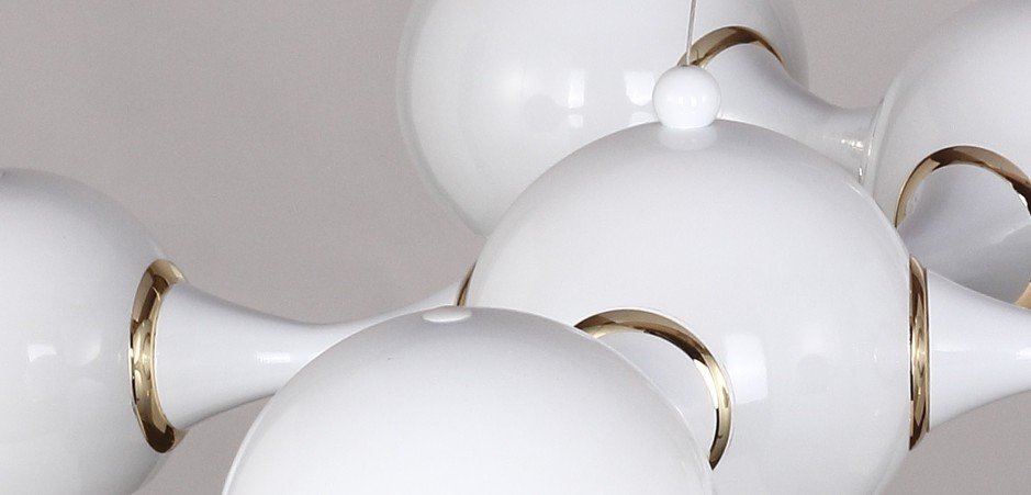 Люстра Chemical Light Chandelier 9 White - Loft-Concept в Самаре