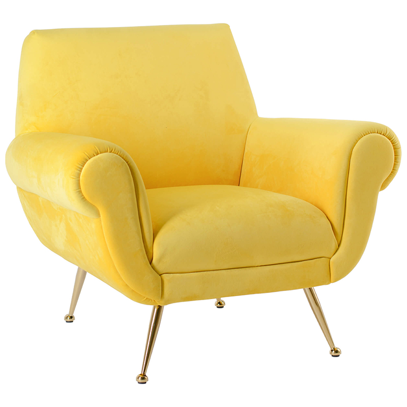 Кресло Lounge Chair Gigi Radice yellow Желтый в Самаре | Loft Concept 