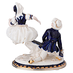 Статуэтка фарфоровая Влюбленная пара Charming Statuette варинант исполнения - 2 | Loft Concept в Самаре