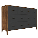 Комод из массива бука с 8-ю ящиками Tasteful Furniture варинант исполнения - 2 | Loft Concept в Самаре