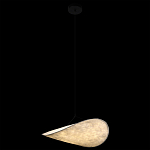 Подвесной светильник с белым тканевым плафоном в форме облака Crystal Cloud Junction варинант исполнения - 3 | Loft Concept в Самаре