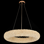 Люстра подвесная кольцевая хрустальная Round Chandelier Made of Clear Crystal варинант исполнения - 1 | Loft Concept в Самаре