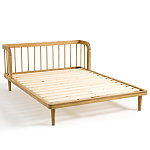 Кровать из массива дуба с пружинным блоком Mateta варинант исполнения - 5 | Loft Concept в Самаре