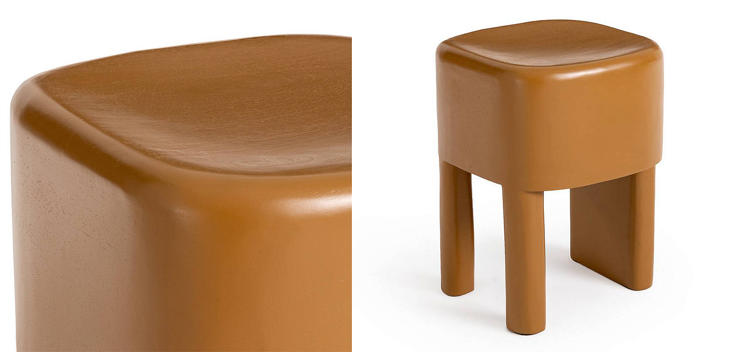 Приставной стол Mordred Mango Orange Side Table Приставной стол Mordred Mango Orange Side Table - Loft-Concept в Самаре