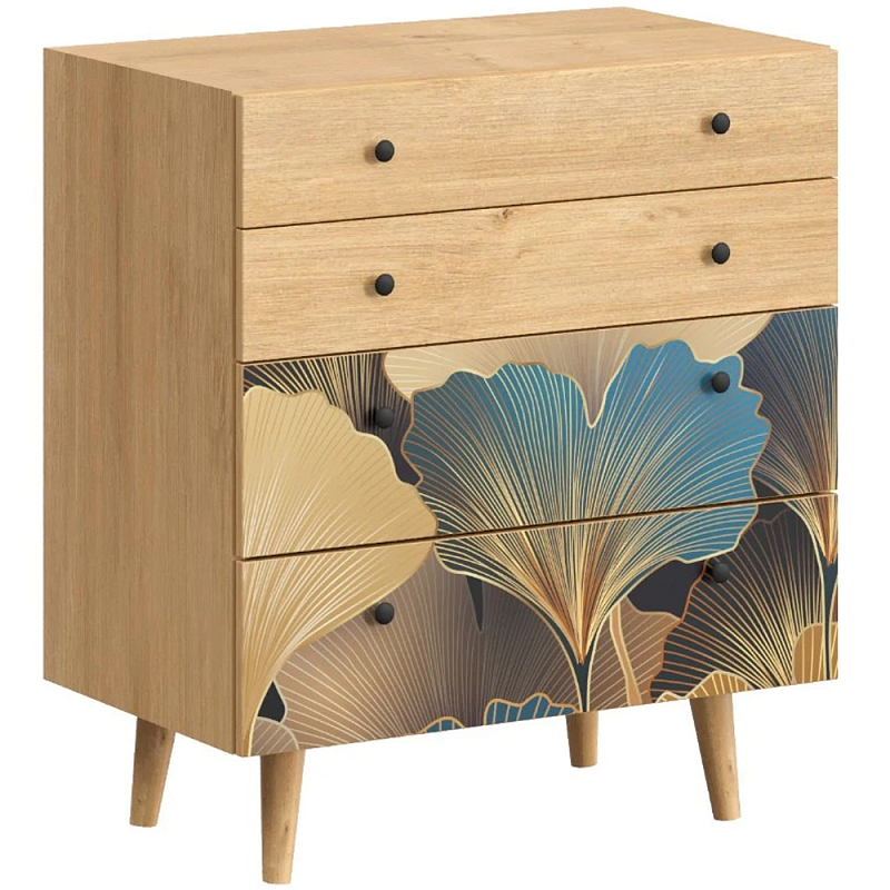 Комод с принтом на ящиках Elise Chest of Drawers Мульти Древесина Комод с принтом на ящиках Elise Chest of Drawers Мульти Древесина в Самаре | Loft Concept