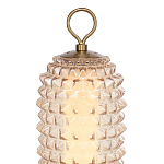 Настольная лампа с факутрным стеклянным плафоном Sonora варинант исполнения - 3 | Loft Concept в Самаре