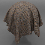 Мебельная ткань Шенилл коричневый цвет 142 см T4-55 варинант исполнения - 4 | Loft Concept в Самаре