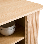 Длинный низкий буфет с 2-мя раздвижными дверцами Toinette Light Cupboard варинант исполнения - 13 | Loft Concept в Самаре