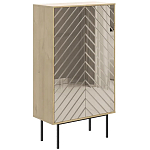 Шкаф с 2-мя зеркальными дверцами Serena Mirror Cabinet варинант исполнения - 1 | Loft Concept в Самаре