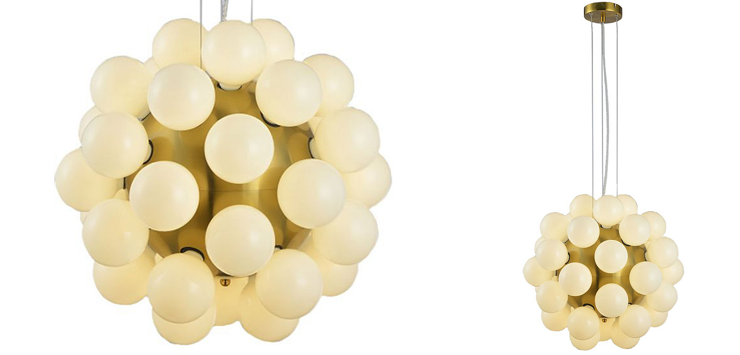 Люстра Korneli Chandelier white Люстра Korneli Chandelier white - Loft-Concept в Самаре