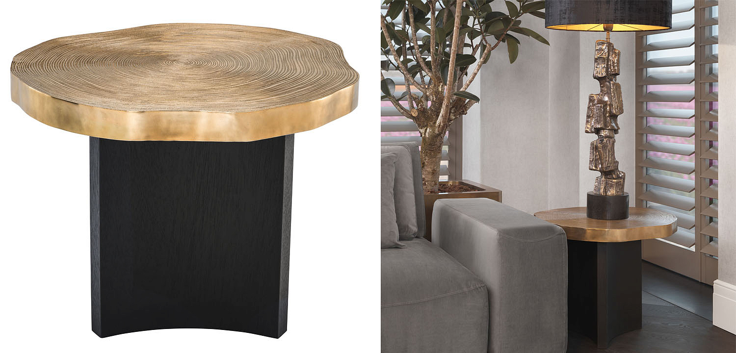Приставной стол Eichholtz SIDE TABLE THOUSAND OAKS Приставной стол Eichholtz SIDE TABLE THOUSAND OAKS - Loft-Concept в Самаре