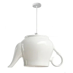 Подвесные светильники в виде белой посуды Flower Reversal варинант исполнения - 6 | Loft Concept в Самаре