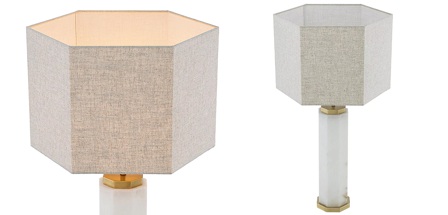 Настольная лампа Eichholtz Table Lamp Newman Alabaster Настольная лампа Eichholtz Table Lamp Newman Alabaster - Loft-Concept в Самаре
