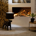 Лампа COLLECTION OF DOGS с абажуром Бультерьер варинант исполнения - 6 | Loft Concept в Самаре