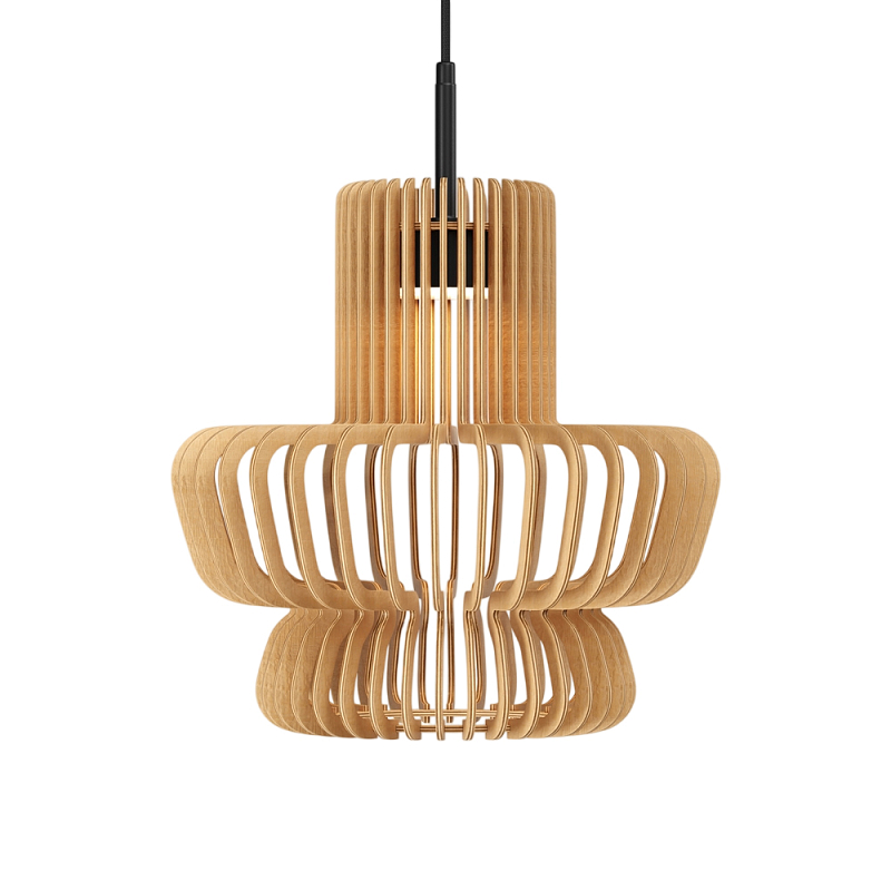 Подвесной светильник Namiki 14Вт 2700-4000К Черный Древесина в Самаре | Loft Concept 