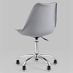 Офисный стул на металлическом основании EGGERY Grey пластик варинант исполнения - 4 | Loft Concept в Самаре