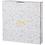 Блюдо сервировочное круглое с цветочным принтом 27 Floral Charm варинант исполнения - 2 | Loft Concept в Самаре