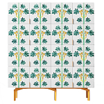 Тумба с рисунком Venti-Razor варинант исполнения - 1 | Loft Concept в Самаре