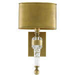 Бра с овальным абажуром на прозрачном основании Masculinity варинант исполнения - 4 | Loft Concept в Самаре