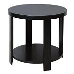 Круглый журнальный стол Jazz Black варинант исполнения - 2 | Loft Concept в Самаре