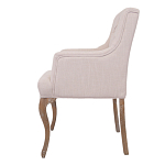 Кресло Mason Classical Armchair beige flax варинант исполнения - 1 | Loft Concept в Самаре