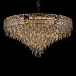 Люстра с каскадом из прозрачного хрусталя Constant Sparks варинант исполнения - 10 | Loft Concept в Самаре