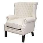 Кресло Charlie Armchair beige flax варинант исполнения - 3 | Loft Concept в Самаре