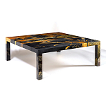 Кофейный стол с японским пейзажем Bohemia coffee table  варинант исполнения - 3 | Loft Concept в Самаре
