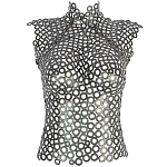Аксессуар на стену из металла Female Torso Metal Wall Accessory варинант исполнения - 1 | Loft Concept в Самаре