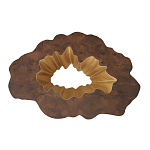 Кофейный стол Burl Exotic tree Coffee Table Black варинант исполнения - 2 | Loft Concept в Самаре