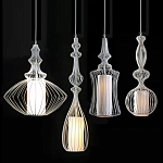 Подвесной светильник Wire Dream Pendant 1 Белый варинант исполнения - 1 | Loft Concept в Самаре