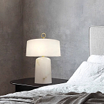 Настольная лампа на мраморном основании Dawn Light варинант исполнения - 1 | Loft Concept в Самаре