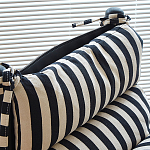 Кресло черно-белое со съемными подушками Celebrity варинант исполнения - 4 | Loft Concept в Самаре