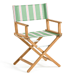 Кресло режиссерское из акации и ткани Geneva варинант исполнения - 1 | Loft Concept в Самаре