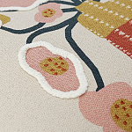 Подушка с цветочным принтом Blooming Elegance Rose варинант исполнения - 2 | Loft Concept в Самаре