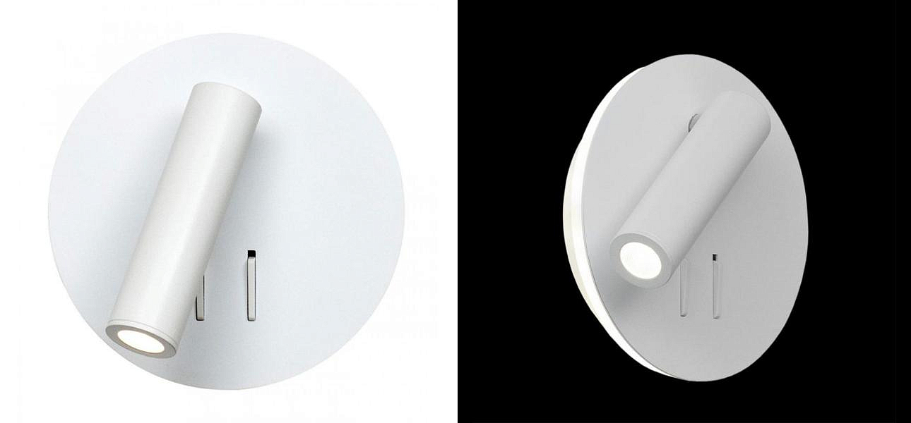 Бра Chelsom WALL LED DOCK White Round Бра Chelsom WALL LED DOCK White Round - Loft-Concept в Самаре