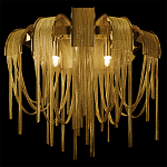 Бра с металиическими цепочками и дугообразными элементами Atlantis Chain варинант исполнения - 8 | Loft Concept в Самаре