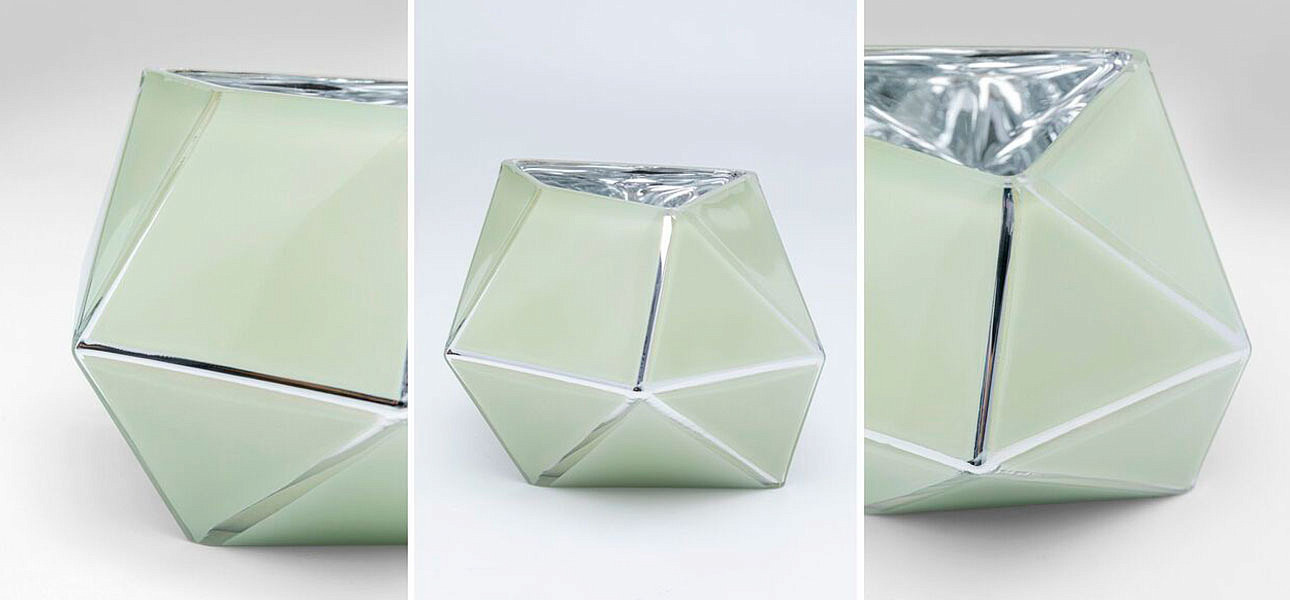 Ваза серая Geometric projection Ваза серая Geometric projection - Loft-Concept в Самаре