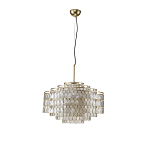 Люстра многоярусная с декором из натуральной морской ракушки Iridescent Light варинант исполнения - 3 | Loft Concept в Самаре