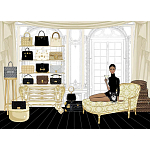 Megan Hess The Bag варинант исполнения - 2 | Loft Concept в Самаре