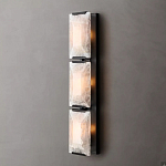 Бра из 3-х прямоугольных мраморных панелей Calling to Shine варинант исполнения - 1 | Loft Concept в Самаре