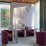 Кресло полукруглое Fiorello Armchair варинант исполнения - 7 | Loft Concept в Самаре