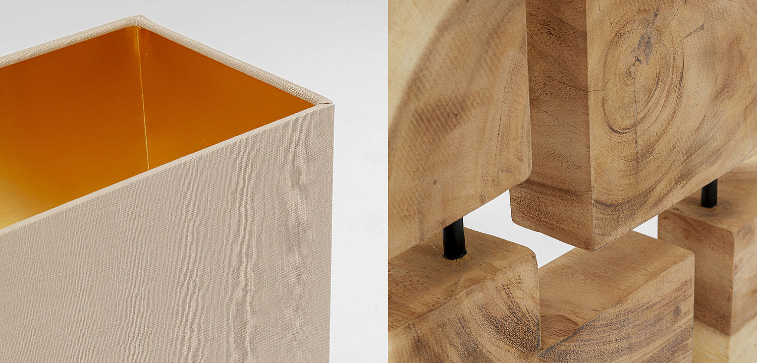 Настольная лампа Saw Cut Acacia - Loft-Concept в Самаре