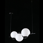 Люстра подвесная светодиодная Jagna Black and White варинант исполнения - 3 | Loft Concept в Самаре