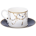 Чайный набор из фарфора с изображением лошадей на 6 персон 12 предметов Porcelain Horse Set   варинант исполнения - 2 | Loft Concept в Самаре