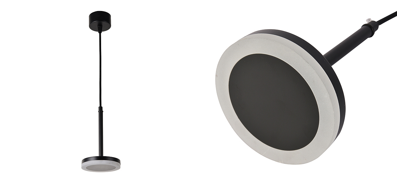 Светодиодный подвесной светильник DIENES Black Светодиодный подвесной светильник DIENES Black - Loft-Concept в Самаре