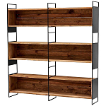 Стеллаж Coste Industrial Oak Rack варинант исполнения - 1 | Loft Concept в Самаре